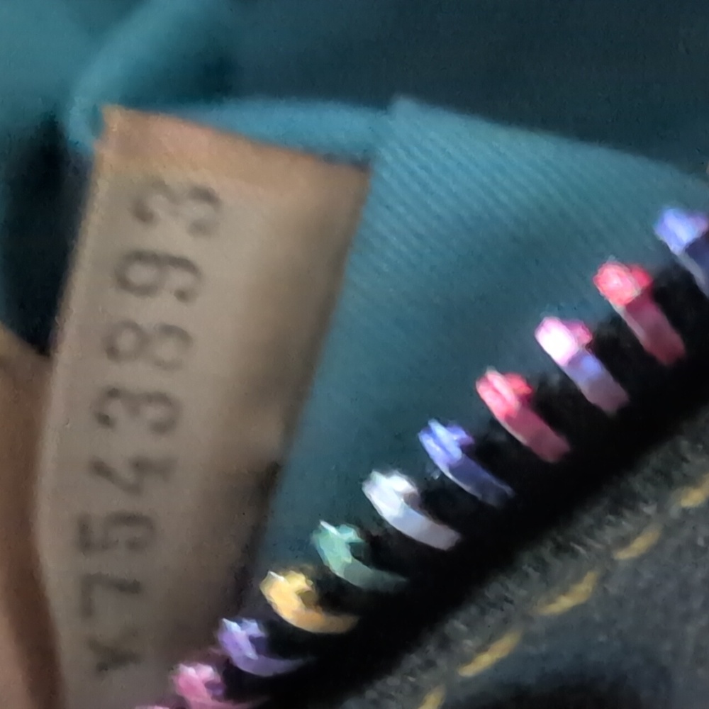 Dooney & Bourke - VINTAGE Y2K RARE Rainbow It Girl Monogram Handbag - Picture 9 of 9